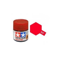 PEINTURE TAMIYA ROUGE CLAIR X27